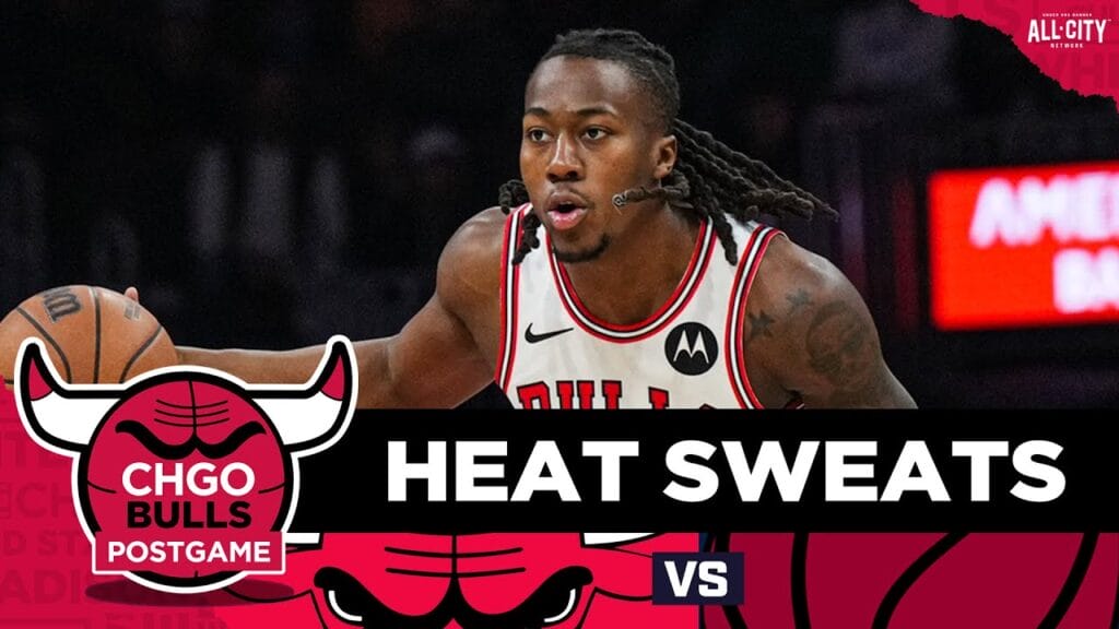 Ayo Dosunmu Leads Shorthanded Bulls to Wild Win vs Heat | CHGO Bulls Postgame