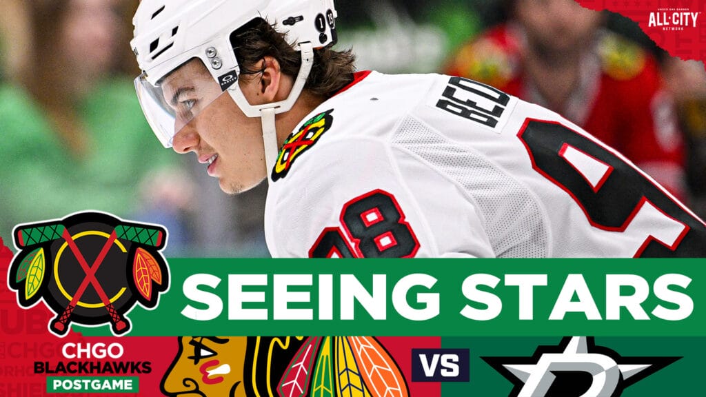 CHGO Blackhawks Podcast: Bedard’s Late Goal NOT ENOUGH in OT Loss vs Dallas Stars