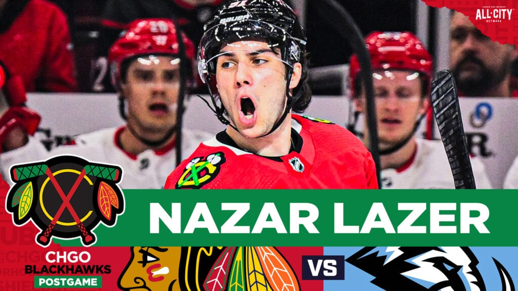 CHGO BLACKHAWKS POSTGAME: Frank Nazar Scores OT WINNER to Lift Chicago Over Utah