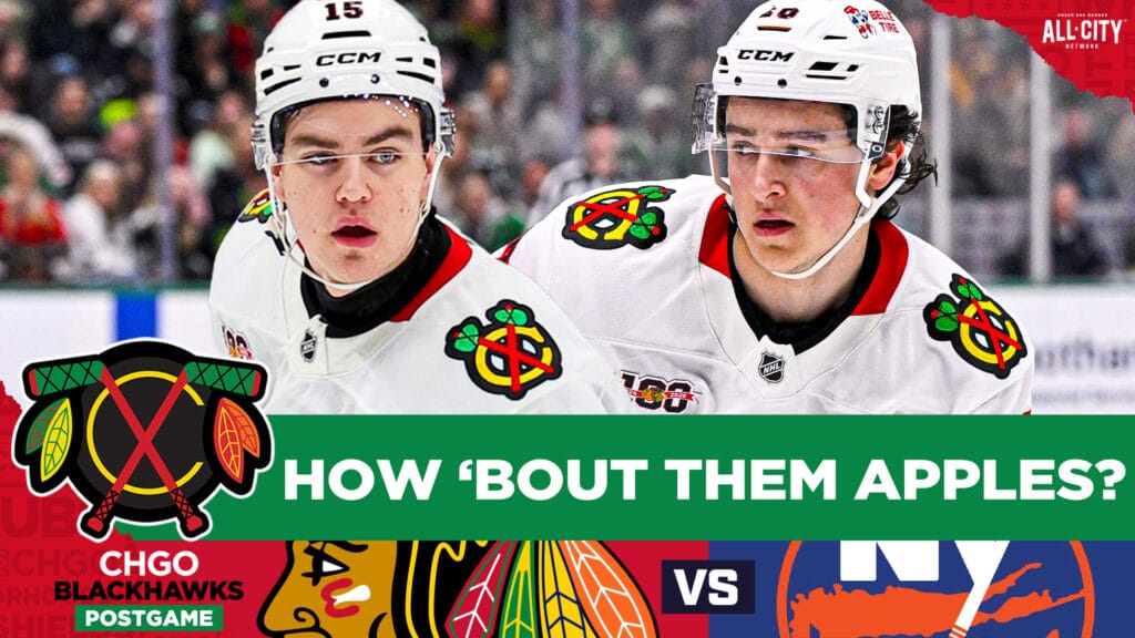 CHGO Blackhawks Podcast: Nick Lardis’ 3-Point Night POWERS Chicago’s Win vs NYI