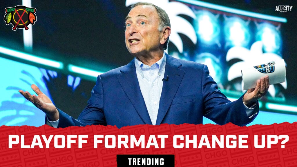 Should Gary Bettman and the NHL RETHINK the Current Divisional Playoff Format? | CHGO Blackhawks Mini Pod