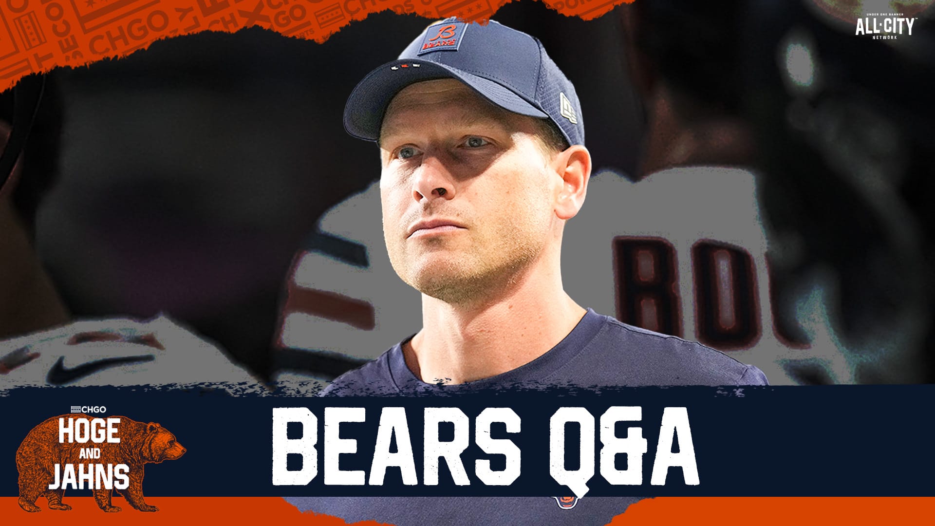 Chicago Bears' head coach Ben Johnson