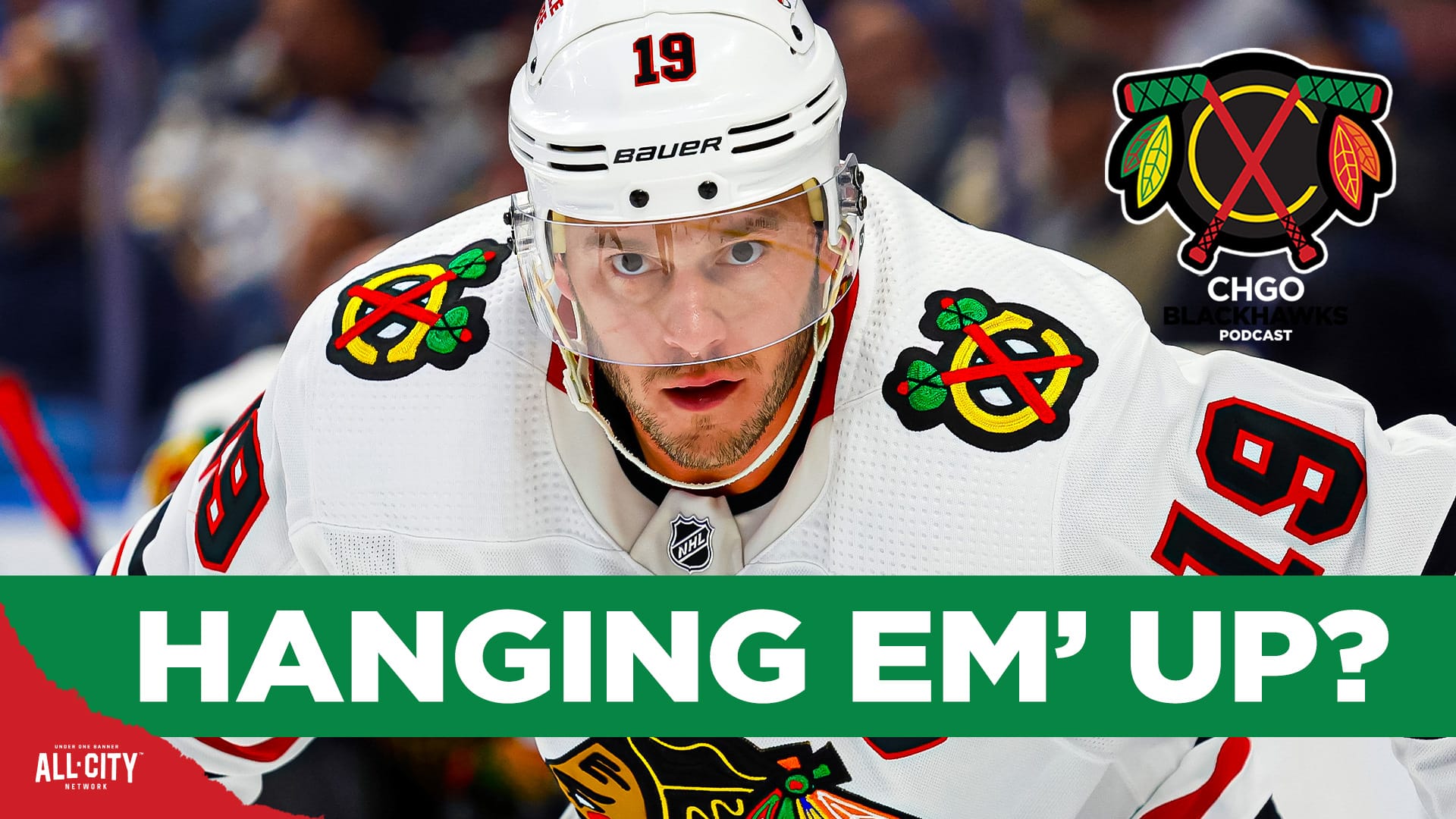 Is Chicago Blackhawks Legend Jonathan Toews CALLING IT on His Career? | CHGO Blackhawks Podcast