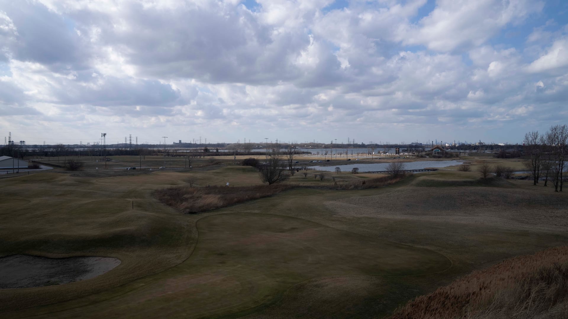 The possible site for the new Bear stadium on Monday, March 9, 2026, at Lost Marsh Golf Course in Hammond.