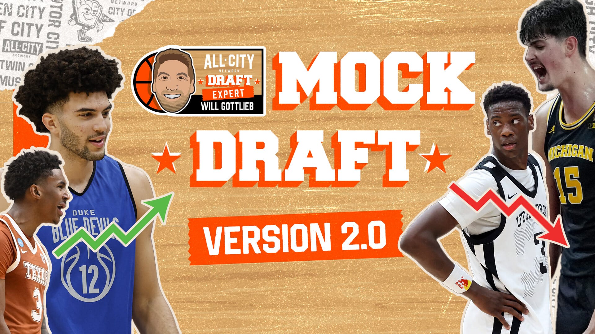 ALLCITY's NBA draft expert Will Gottlieb's second NBA mock draft