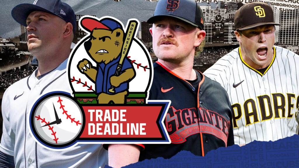 Cubs trade targets LHP Tarik Skubal and RHPs Logan Webb and Mason Miller.
