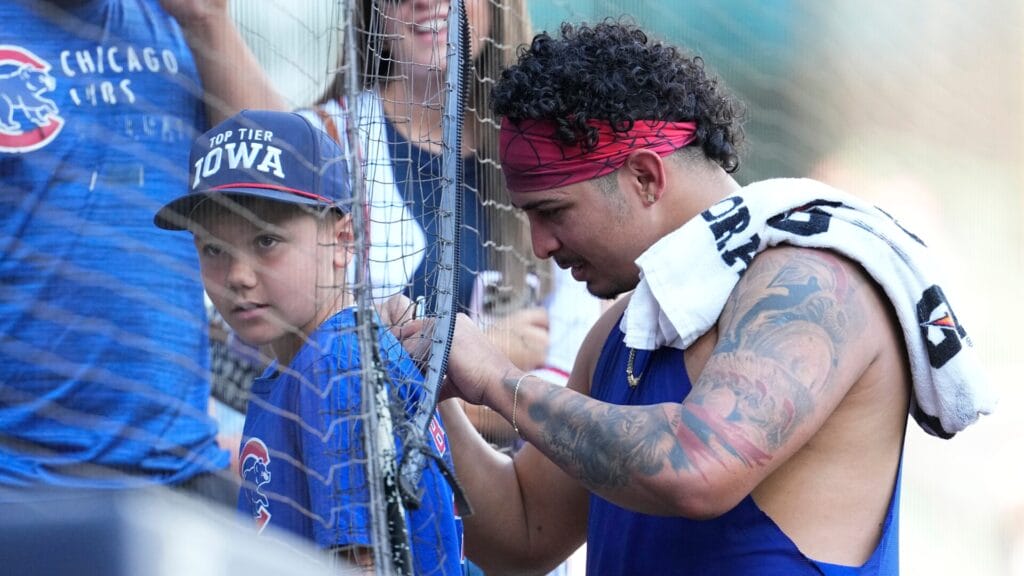 Cubs closer Daniel Palencia nearing return