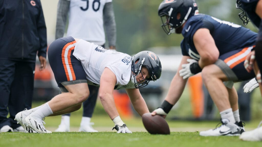 Chicago Bears' Jordan van den Berg