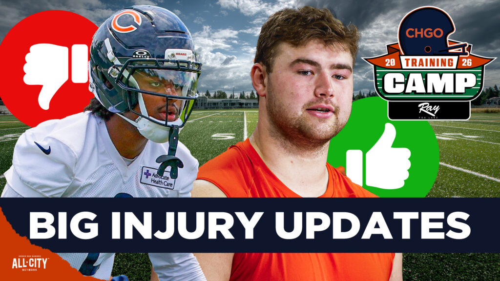 WILD DAY: Bears Scrimmage, Surprise Coby Bryant, Ozzy Trapilo Updates on Big Camp Day | CHGO Bears