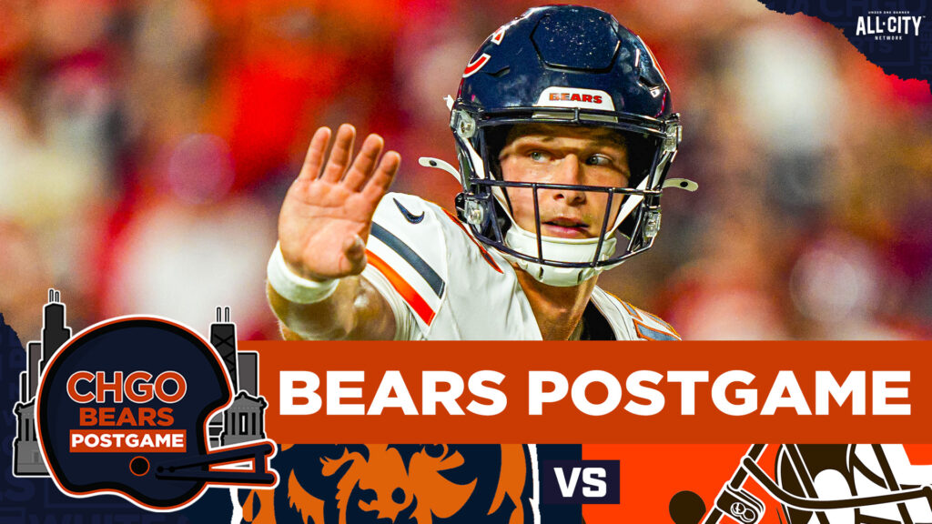 BEARS POSTGAME: Tyson Bagent Joins after Bears Preseason WIN vs Browns | CHGO Bears