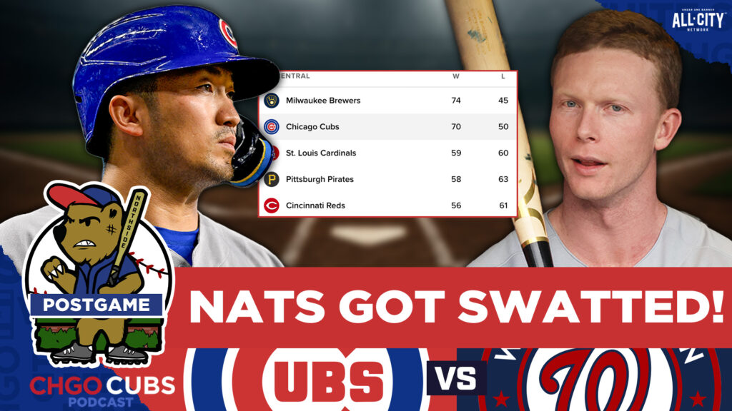 CUBS POSTGAME: Cubs ROLL! Pete Crow-Armstrong Leads Chicago Past Nationals | CHGO Cubs