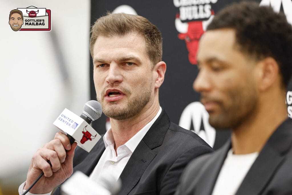 Jun 17, 2026; Chicago, Il, USA; New Chicago Bulls head coach Tiago Splitter speaks during a press conference at Advocate Center.