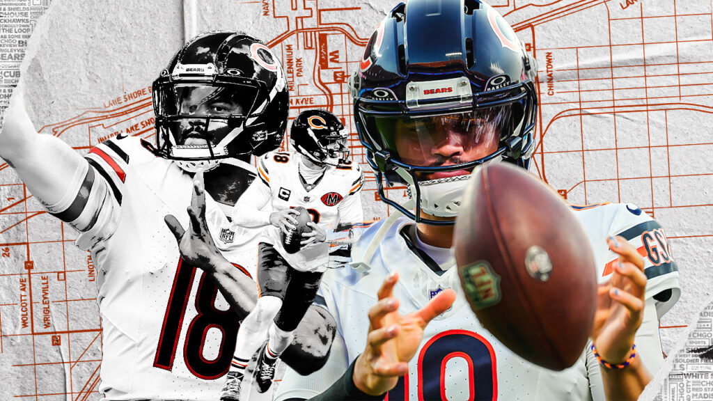 Chicago Bears quarterback Caleb Williams