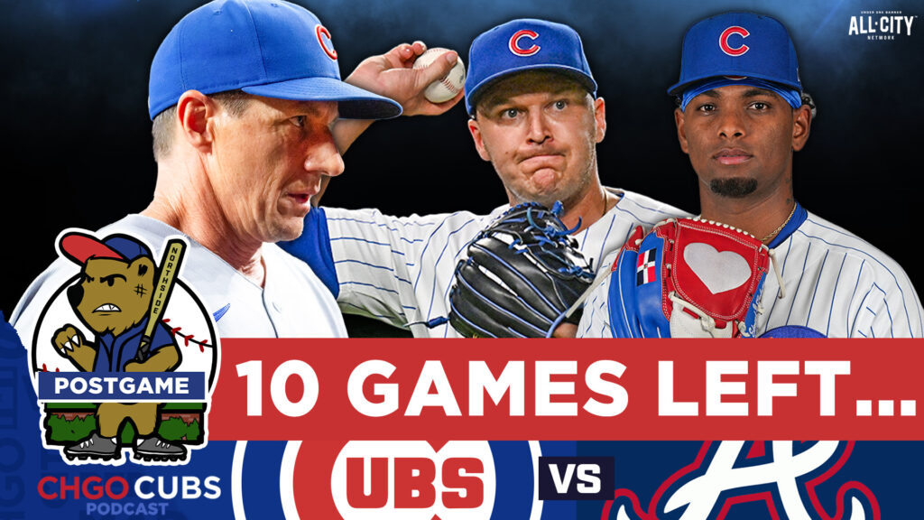 CUBS POSTGAME: Chicago Cubs Fall to Braves as Series Is Tied & Wild Card Race Tightens! | CHGO Cubs