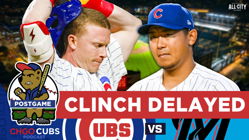 CUBS POSTGAME: Cubs Fall to Marlins in 12 Innings, Remain One Win From Playoffs | CHGO Cubs