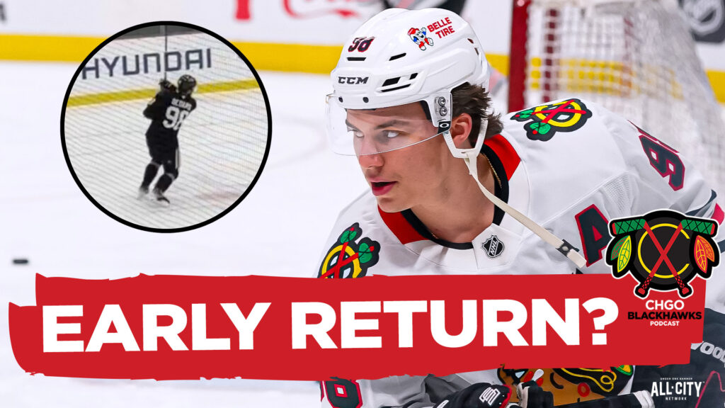 Is Connor Bedard on Track for an EARLY RETURN From Injury? | CHGO Blackhawks Podcast