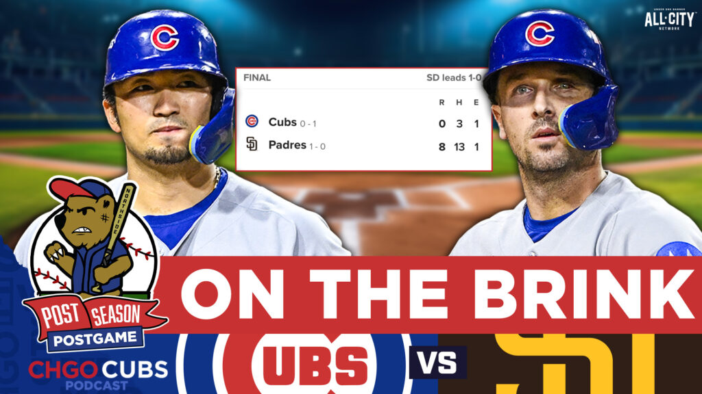 CUBS POSTGAME: Matthew Boyd & Cubs OFFENSE GOES COLD in Wild Card Game 1 Loss to Padres | CHGO Cubs