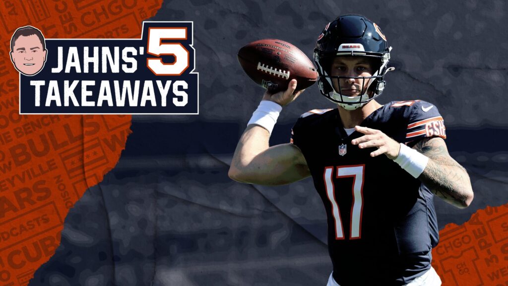 Bears QB Tyson Bagent