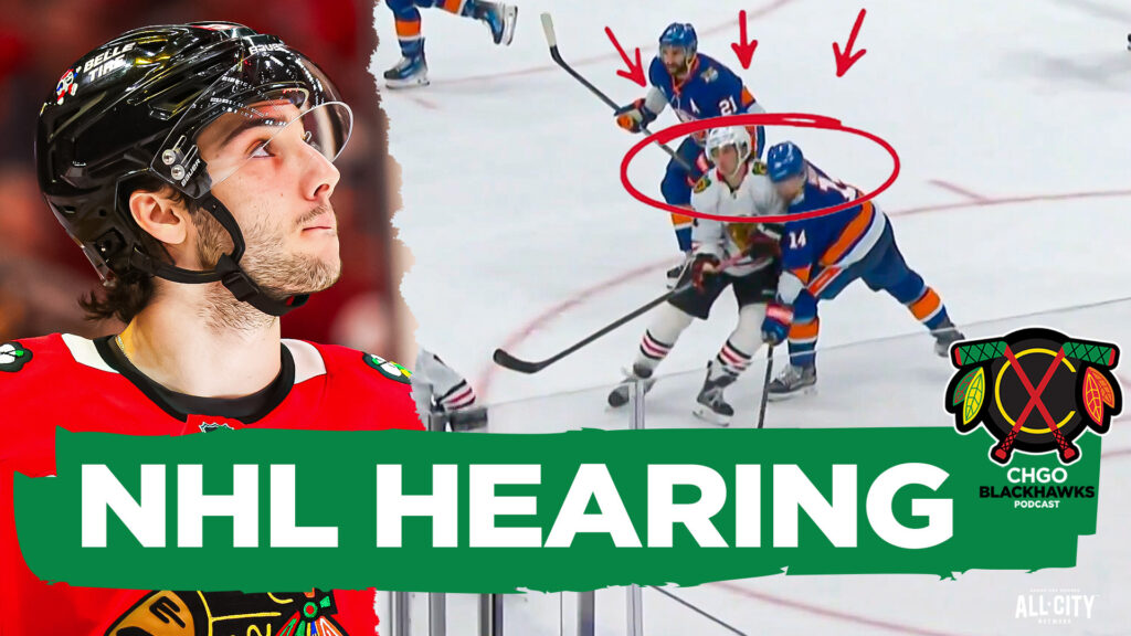 NHL HEARING: Could Frank Nazar Be SUSPENDED for Hit on Bo Horvat? | CHGO Blackhawks
