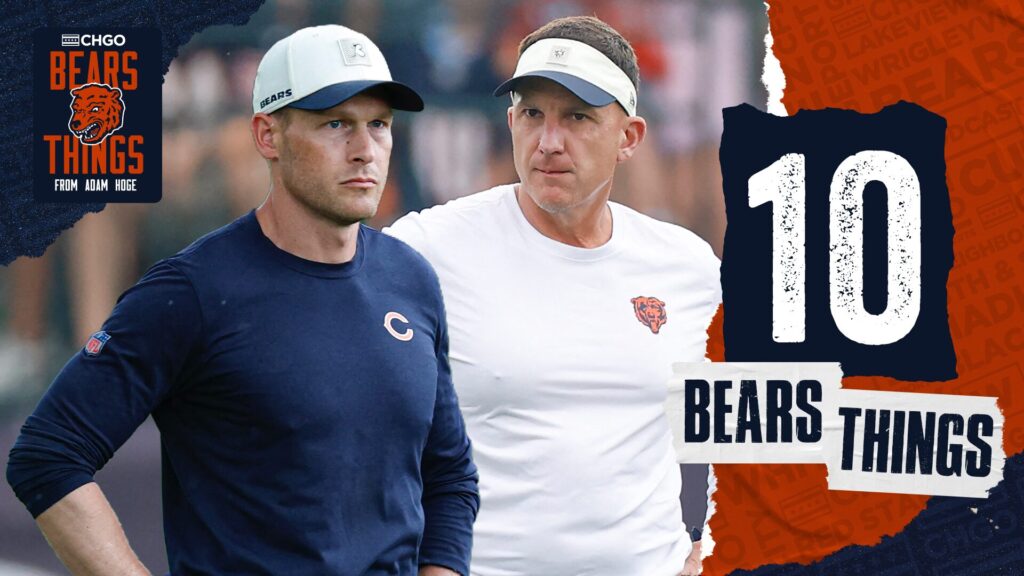 Bears head coach Ben Johnson and defensive coordinator Dennis Allen