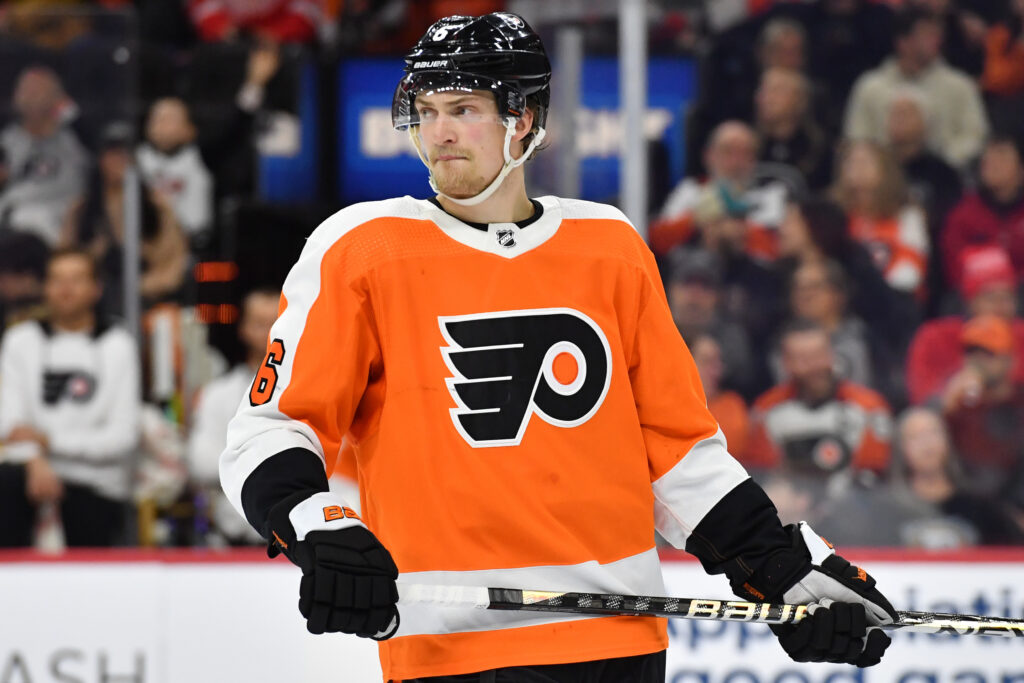 Can Travis Sanheim rebound from down season and near-trade?
