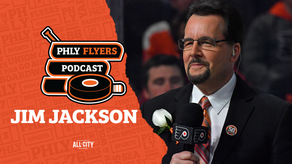 PHLY Flyers Podcast: Philadelphia Flyers head to Boston; Flyers commentator Jim Jackson joins the show!