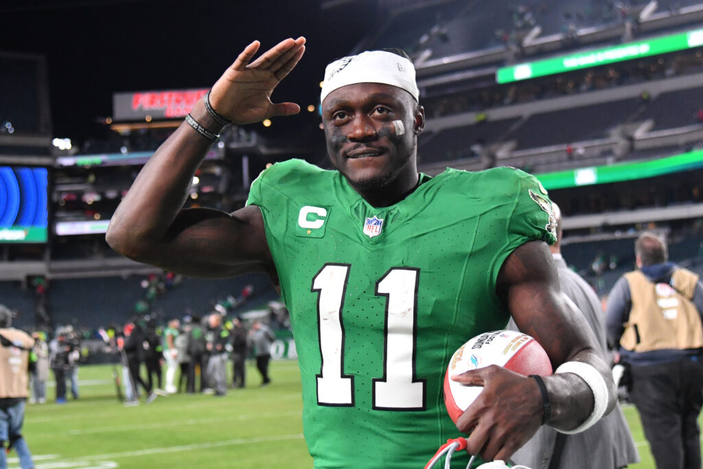 Like the way Eagles WR A.J. Brown plays? You have Julio Jones to thank