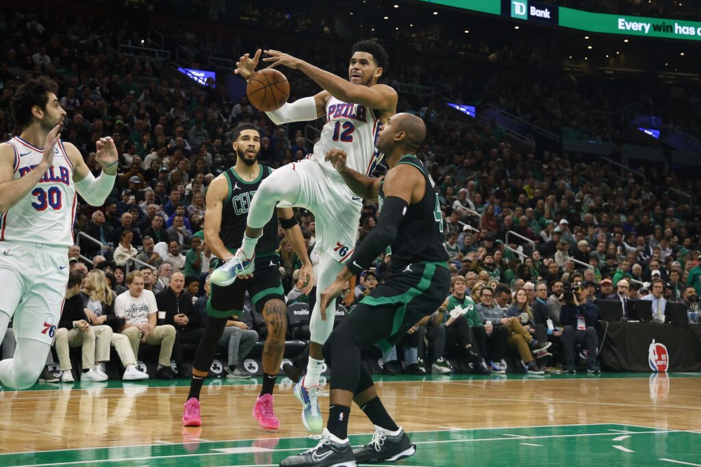 Tobias Harris sabotaging the Sixers in Boston