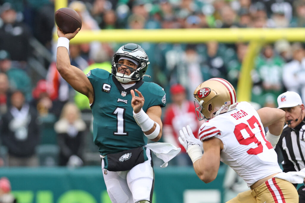 What we’re watching: Why Jalen Hurts, Nicholas Morrow might decide Eagles-49ers