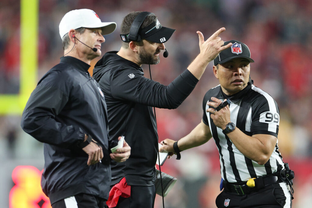 Eagles bottom out in humiliating postseason loss to Bucs. Will the finger point at Nick Sirianni?