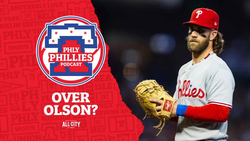 PHLY Phillies Podcast: Happy episode 100! Is Bryce Harper already one of MLB’s best 1Bs? | Prospect: Aaron Escobar