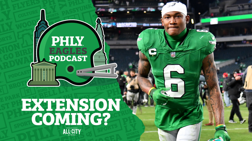 PHLY Eagles Podcast: Is DeVonta Smith due for a big, long-term extension from the Philadelphia Eagles this offseason?