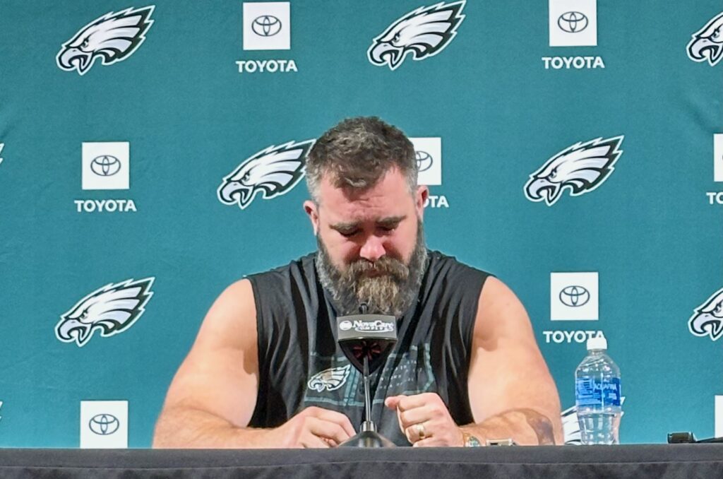 ‘That’s all I got’: After 41 minutes and 13 years, Jason Kelce retires from Philadelphia Eagles