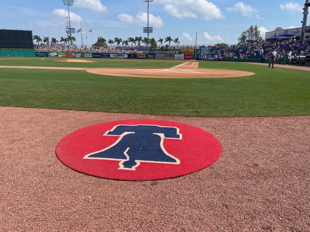 Phillies play eight innings of competitive baseball against Blue Jays