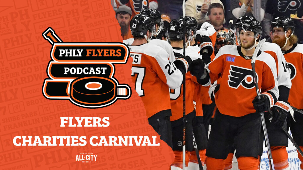 PHLY Flyers Podcast: LIVE FROM THE FLYERS CHARITIES CARNIVAL – Keith Jones, Dan Hilferty, Lou Nolan!