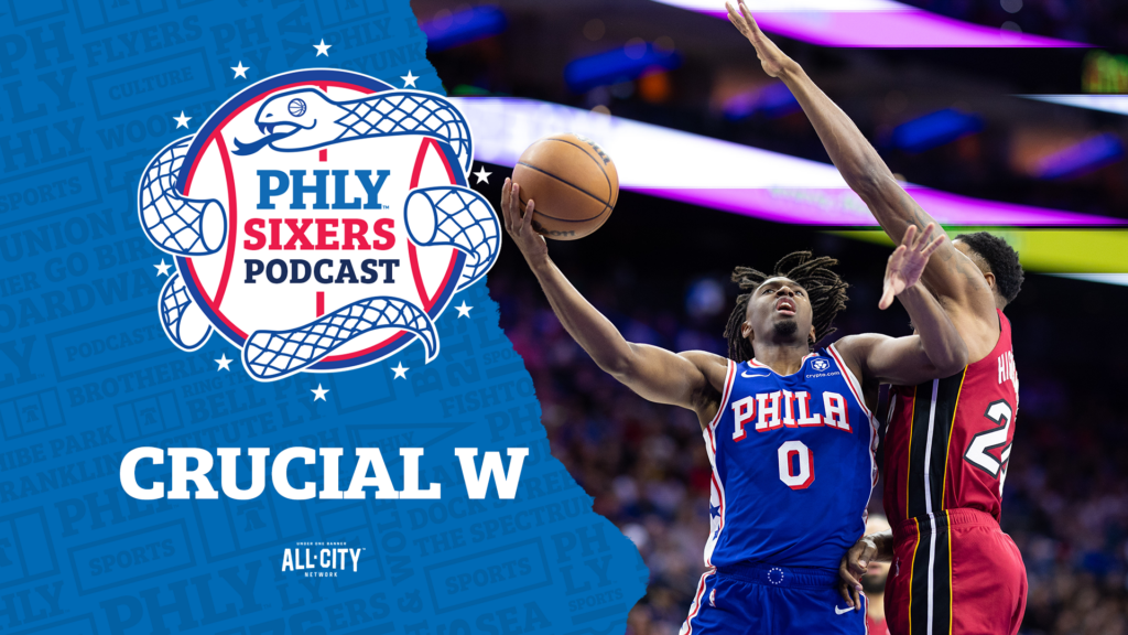 PHLY Sixers Podcast: Tyrese Maxey’s 30-point double-double leads Sixers to crucial 98-91 win over Heat