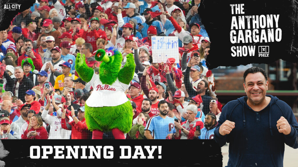 The Anthony Gargano Show: Bryce Harper, Anthony Gargano & The Philadelphia Phillies are back for Opening Day!