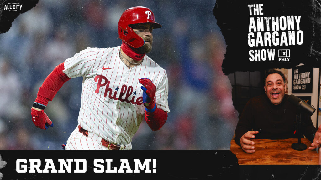 The Anthony Gargano Show | Bryce Harper rains down the homers as Joel Embiid takes on the Thunder.