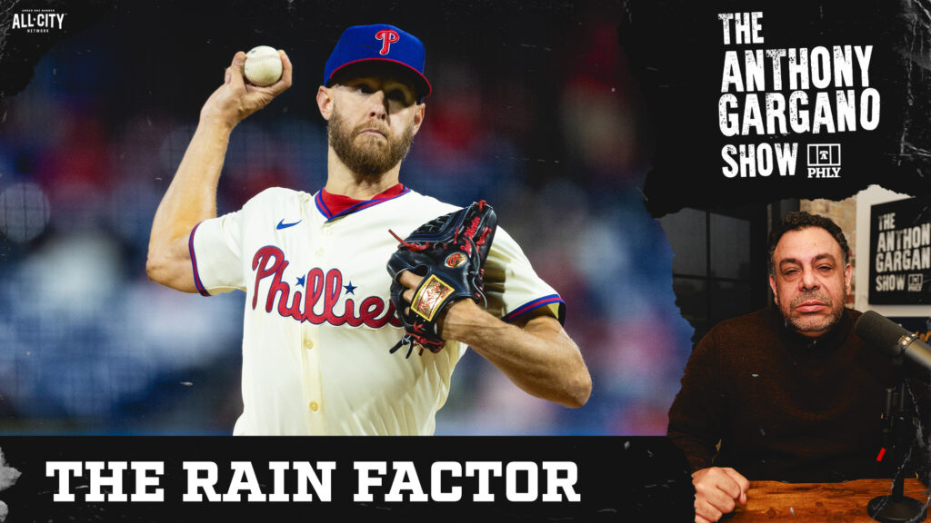 The Anthony Gargano Show | Zack Wheeler goes 6 innings but the Phillies bats could not hit in the rain.