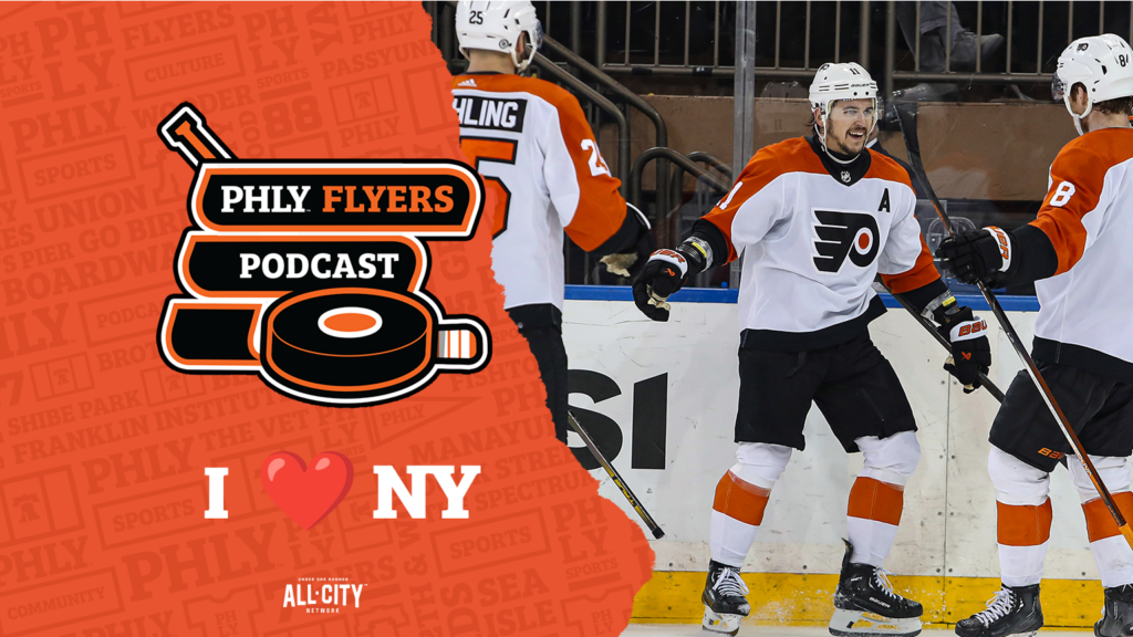 PHLY Flyers Podcast: Travis Konecny & the Flyers bounce back, beat Rangers to end losing streak