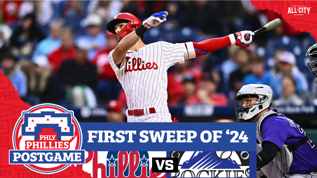 PHLY Phillies Podcast: Kyle Schwarber, Trea Turner go back-to-back, Phillies hold on in ninth to sweep Colorado Rockies