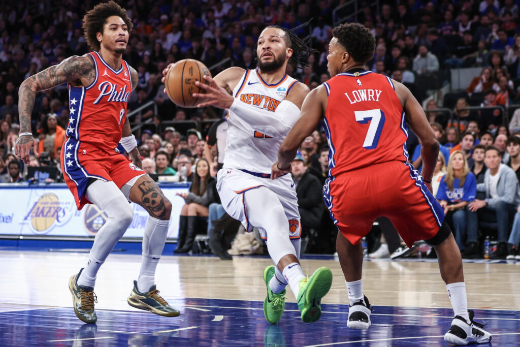 Rebounding struggles spoil outstanding defensive performance on Jalen Brunson as Sixers drop Game 1