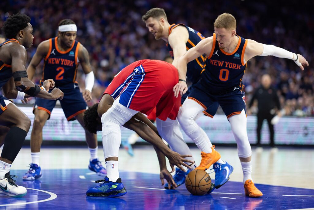 The Knicks (successfully) dared someone other than Joel Embiid to beat them in Game 4