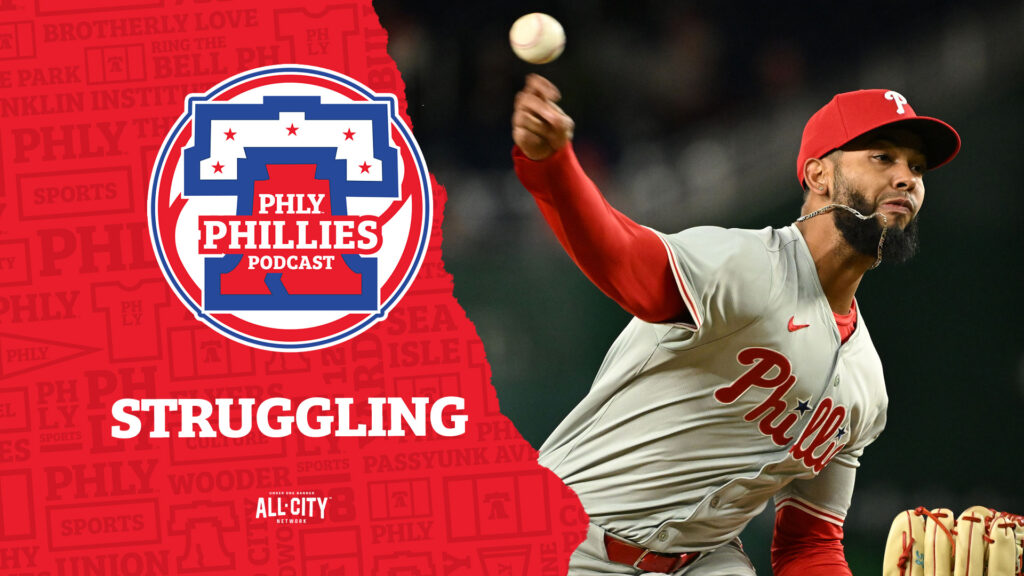 PHLY Phillies Podcast: How would you manage Seranthony Dominguez, bullpen? | Mike Trout, Angels come back to beat Phillies