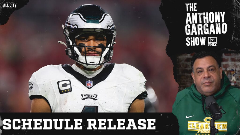 The Anthony Gargano Show | The Philadelphia Eagles 24/25 schedule officially out; Ranger Suarez 8-0