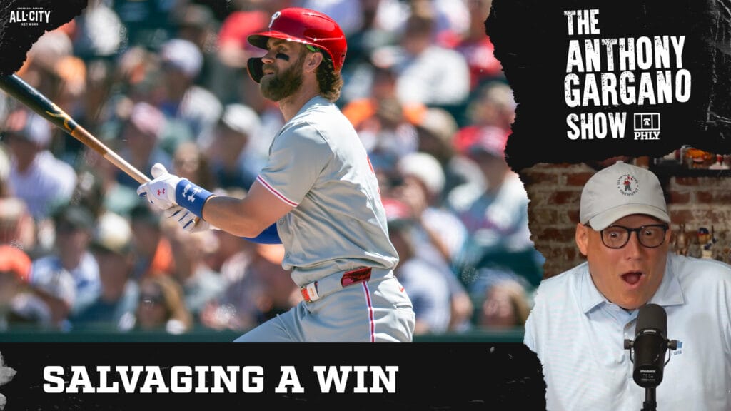 The Anthony Gargano Show | Clearing benches and getting wins! The Phillies salvage a game against the Giants