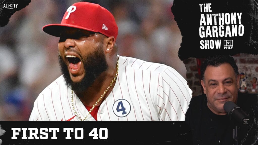 The Anthony Gargano Show | Phillies are the first team to 40 wins. The road to London begins today