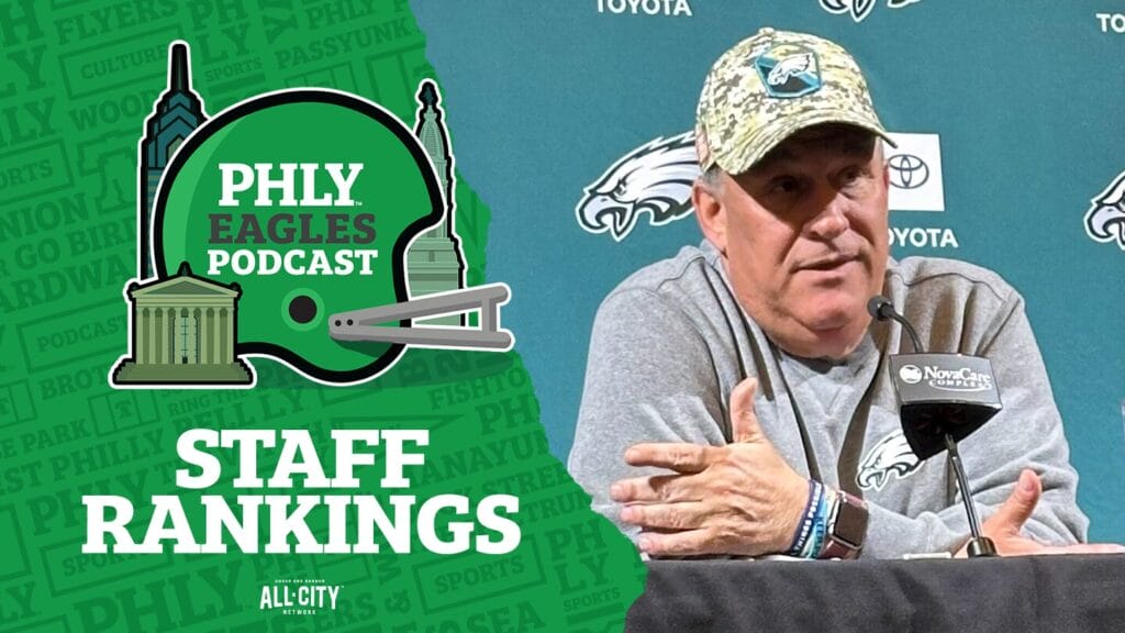 PHLY Eagles Podcast: How does the Philadelphia Eagles’ coaching trio of Nick Sirianni, Vic Fangio & Kellen Moore stack up?