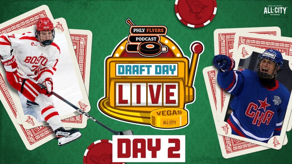 PHLY Flyers Podcast: Flyers LIVE Draft Show Day 2 – Who will the Flyers select in Rounds 2-7?