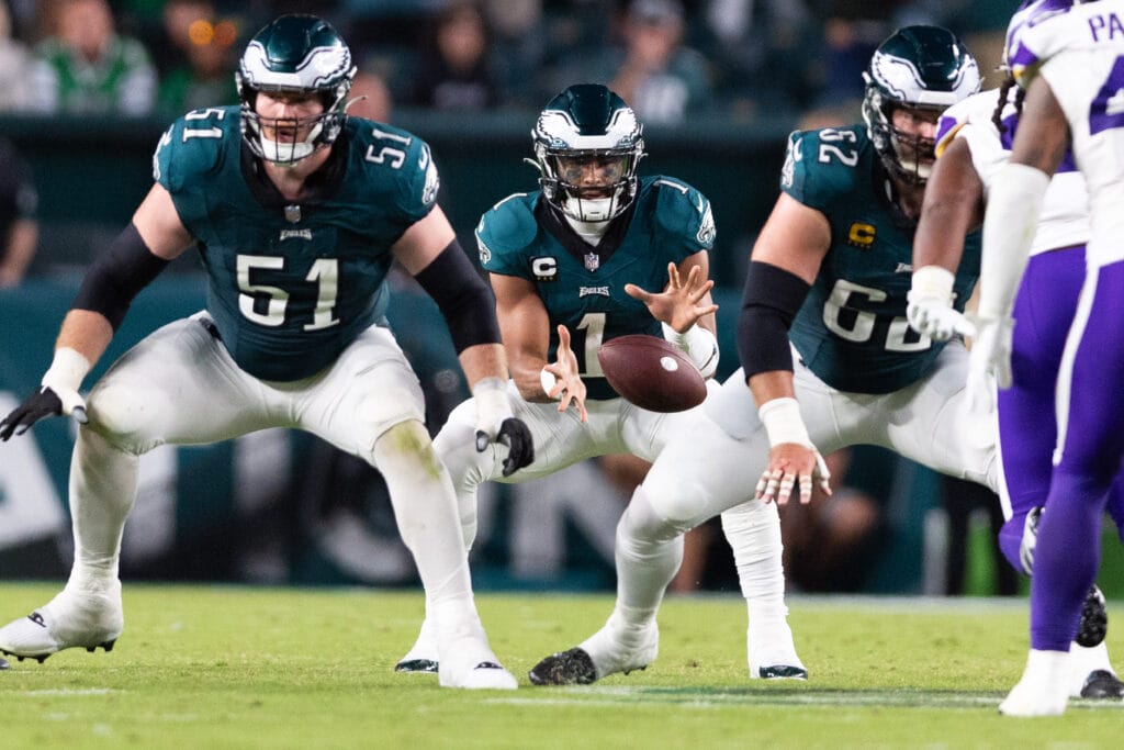 30 thoughts on Eagles’ spring, Part 2: Mekhi Becton intrigue, Cam Jurgens replacing Jason Kelce, unsettled linebackers